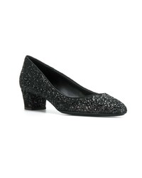 Черные кожаные туфли от Giuseppe Zanotti Design