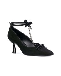 Черные кожаные туфли от Casadei