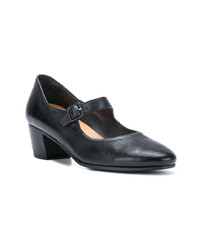 Черные кожаные туфли от Pantanetti