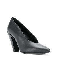 Черные кожаные туфли от A.F.Vandevorst