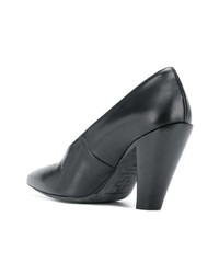 Черные кожаные туфли от A.F.Vandevorst