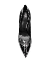 Черные кожаные туфли от Lanvin