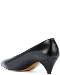 Черные кожаные туфли от Isabel Marant