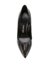 Черные кожаные туфли от Tom Ford