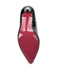 Черные кожаные туфли от Queen Vivi