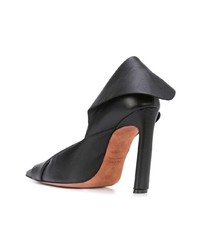 Черные кожаные туфли от Altuzarra