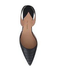 Черные кожаные туфли от Paul Andrew