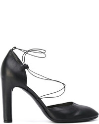 Черные кожаные туфли от Roberto Del Carlo