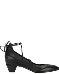 Черные кожаные туфли от Roberto Del Carlo
