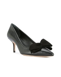 Черные кожаные туфли от Tory Burch