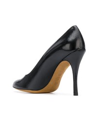 Черные кожаные туфли от Moschino Cheap & Chic