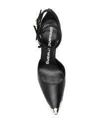 Черные кожаные туфли от Alexander Wang