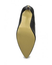 Черные кожаные туфли от Sergio Todzi