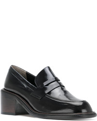 Черные кожаные туфли от Robert Clergerie