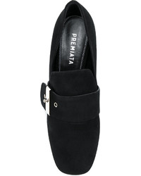 Черные кожаные туфли от Premiata