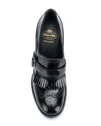 Черные кожаные туфли от Church's