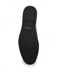 Мужские черные кожаные туфли от Tesoro