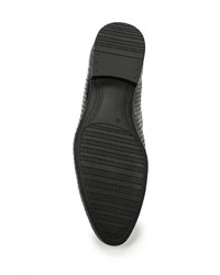 Мужские черные кожаные туфли от Tesoro