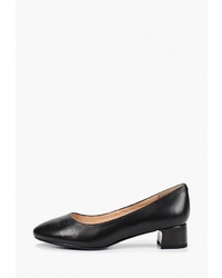 Черные кожаные туфли от Thomas Munz