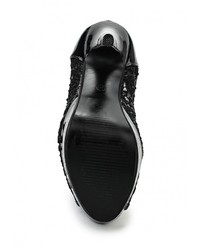 Черные кожаные туфли от Tulipano