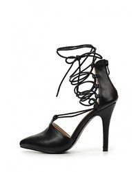 Черные кожаные туфли от Tulipano