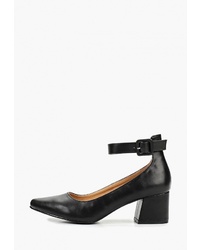 Черные кожаные туфли от Tulipano