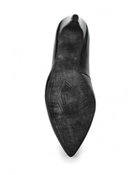 Черные кожаные туфли от Vagabond