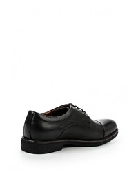 Мужские черные кожаные туфли от Valor Wolf