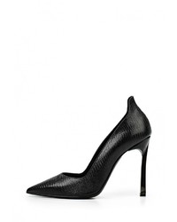 Черные кожаные туфли от Versace 19.69