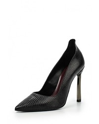 Черные кожаные туфли от Versace 19.69