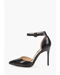 Черные кожаные туфли от Winzor