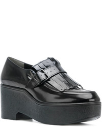 Черные кожаные туфли от Robert Clergerie