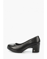 Черные кожаные туфли от Zenden Collection
