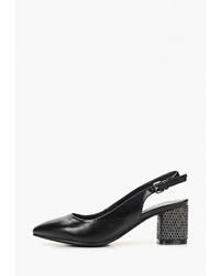 Черные кожаные туфли от Zenden