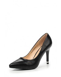 Черные кожаные туфли от Zenden Woman
