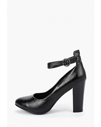 Черные кожаные туфли от Zenden Woman