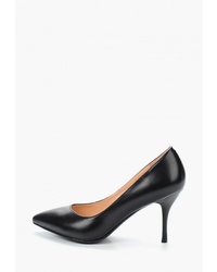 Черные кожаные туфли от Zenden Woman