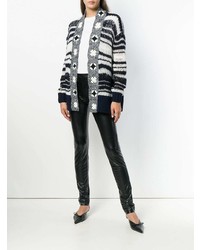 Черные кожаные узкие брюки от M Missoni