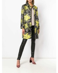 Черные кожаные узкие брюки от Arma