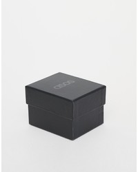 Женские черные кожаные часы от Asos