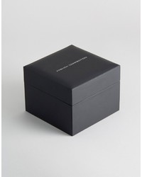 Мужские черные кожаные часы от French Connection