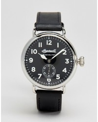 Мужские черные кожаные часы от Ingersoll