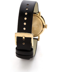 Женские черные кожаные часы от Marc by Marc Jacobs