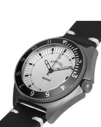 Мужские черные кожаные часы от Bamford Watch Department