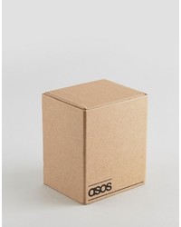 Мужские черные кожаные часы от Asos