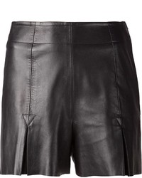 Женские черные кожаные шорты от Le Fleur Du Mal