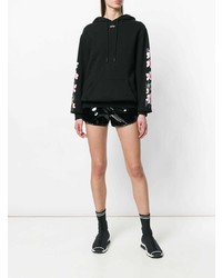 Женские черные кожаные шорты от Danielle Guizio