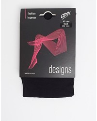 Черные колготки от Gipsy