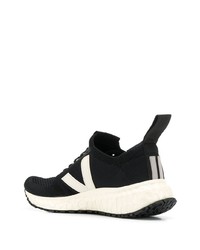 Мужские черные кроссовки из плотной ткани от Rick Owens Veja