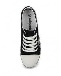 Черные кроссовки на танкетке от Bella Comoda